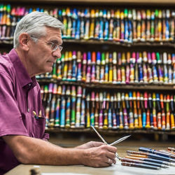 congressman selling handmade pens