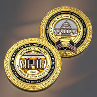 2020 President Trump State of the Union Challenge Coin