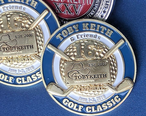 Toby Keith O.K Kids Korral Charity Golf Challenge Coin