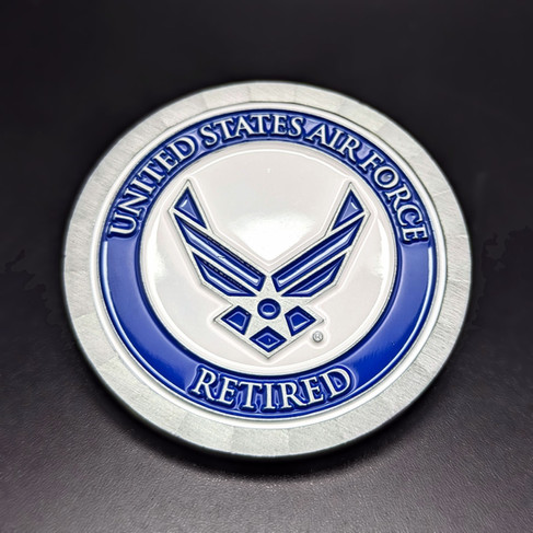 Air Force Retirement Challenge Coin