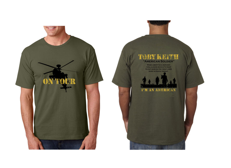 Toby Keith HELICOPTER tee