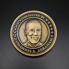 National Security Council Challenge Coin for Yohannes A Abraham