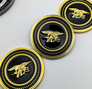 Navy Seals Military Challenge Coin Design