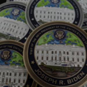 2022 Presidents Travel Challenge Coins