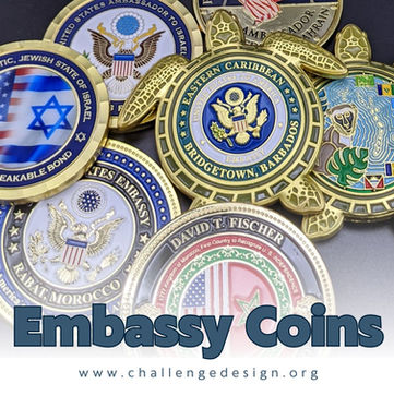 Embassy Ambassador Challenge Coins
