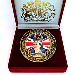 Queen Elizabeth Challenge Coin Design