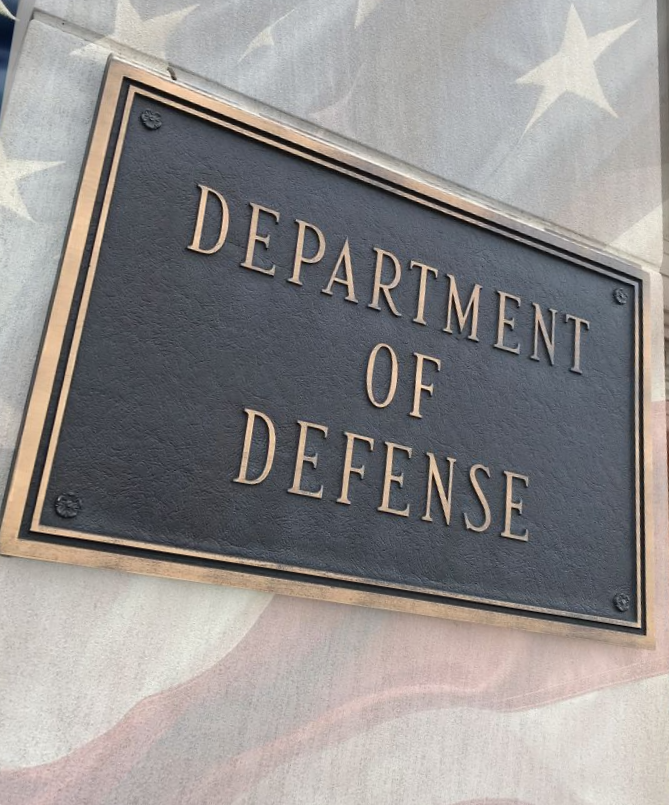 Department of Defense Sign