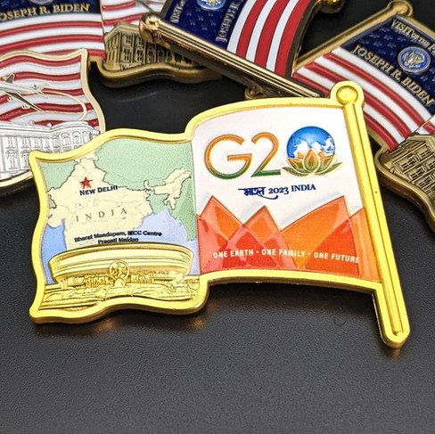 2023 G20 Summit New Delhi India Challenge Coin