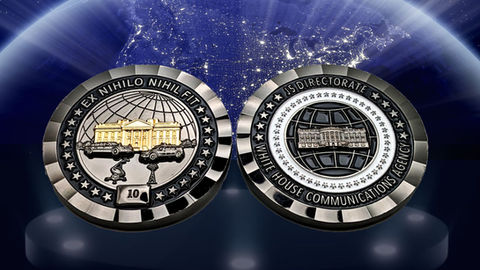 White House Communication Agency WHCA j5 Challenge Coin