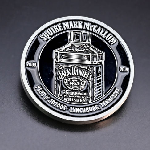 Jack Daniels Squire Retirement Challenge Coin