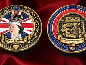 Queen Elizabeth Challenge Coin Design