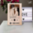 wooden photo plaque, photo plaque, wooden plaque, photo frame with spotify music, wooden frame gifts,  photo etching gifts