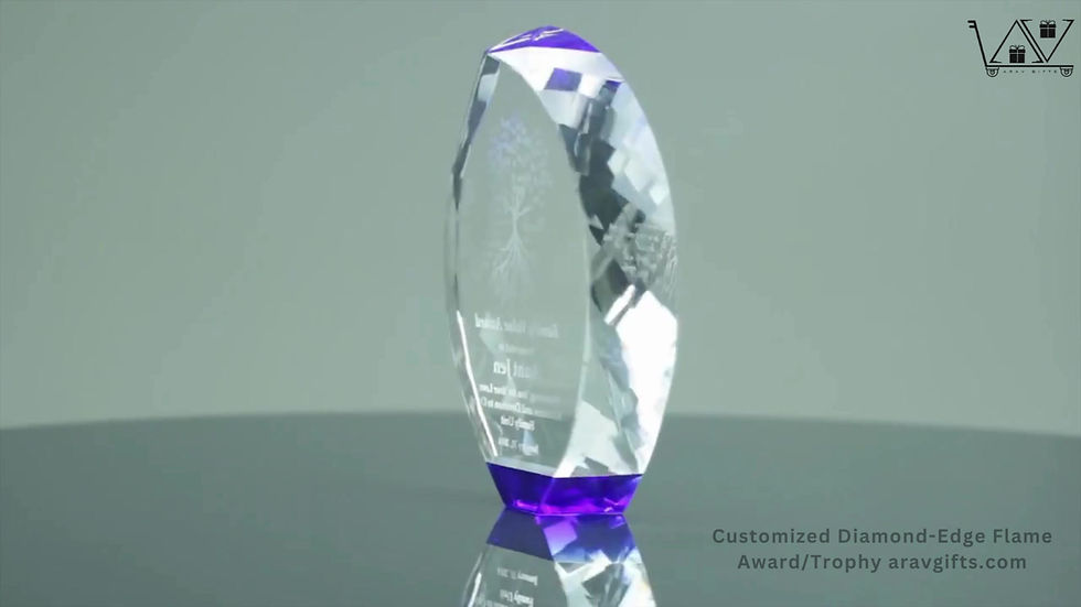 Thumbnail: Recognition awards for employees, Crystal award plaques, Engraved crystal gifts, Custom crystal recognition awards