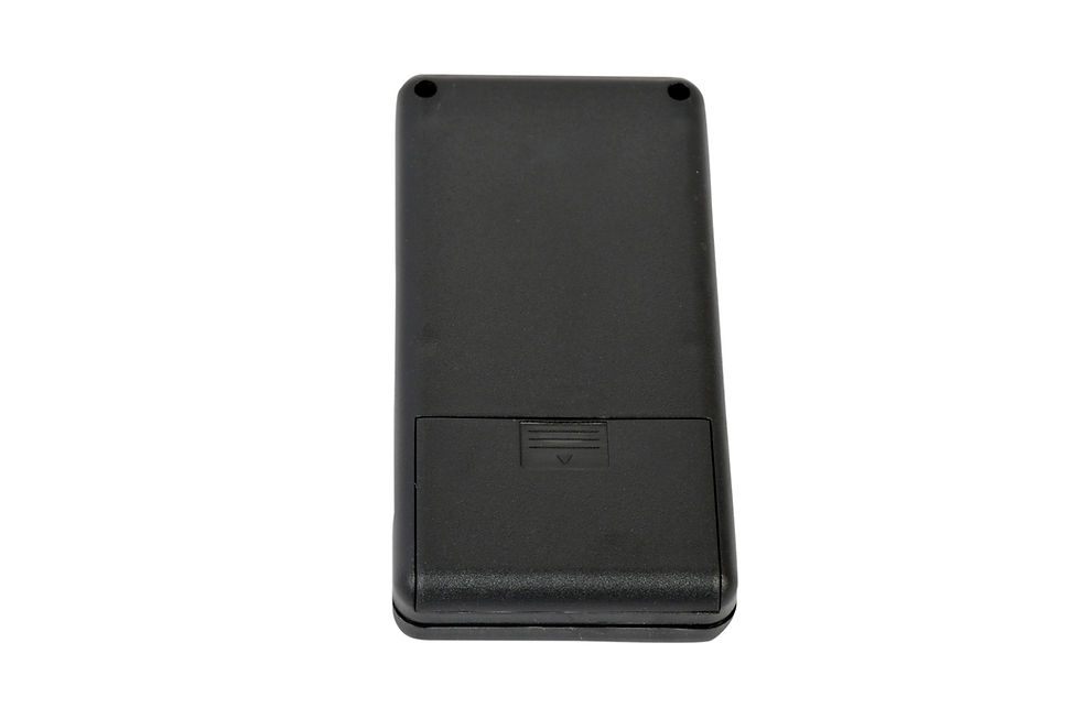 Thumbnail: SKO21-18D(BLACK) | ABS PLASTIC HAND HELD ENCLOSURE | Front View