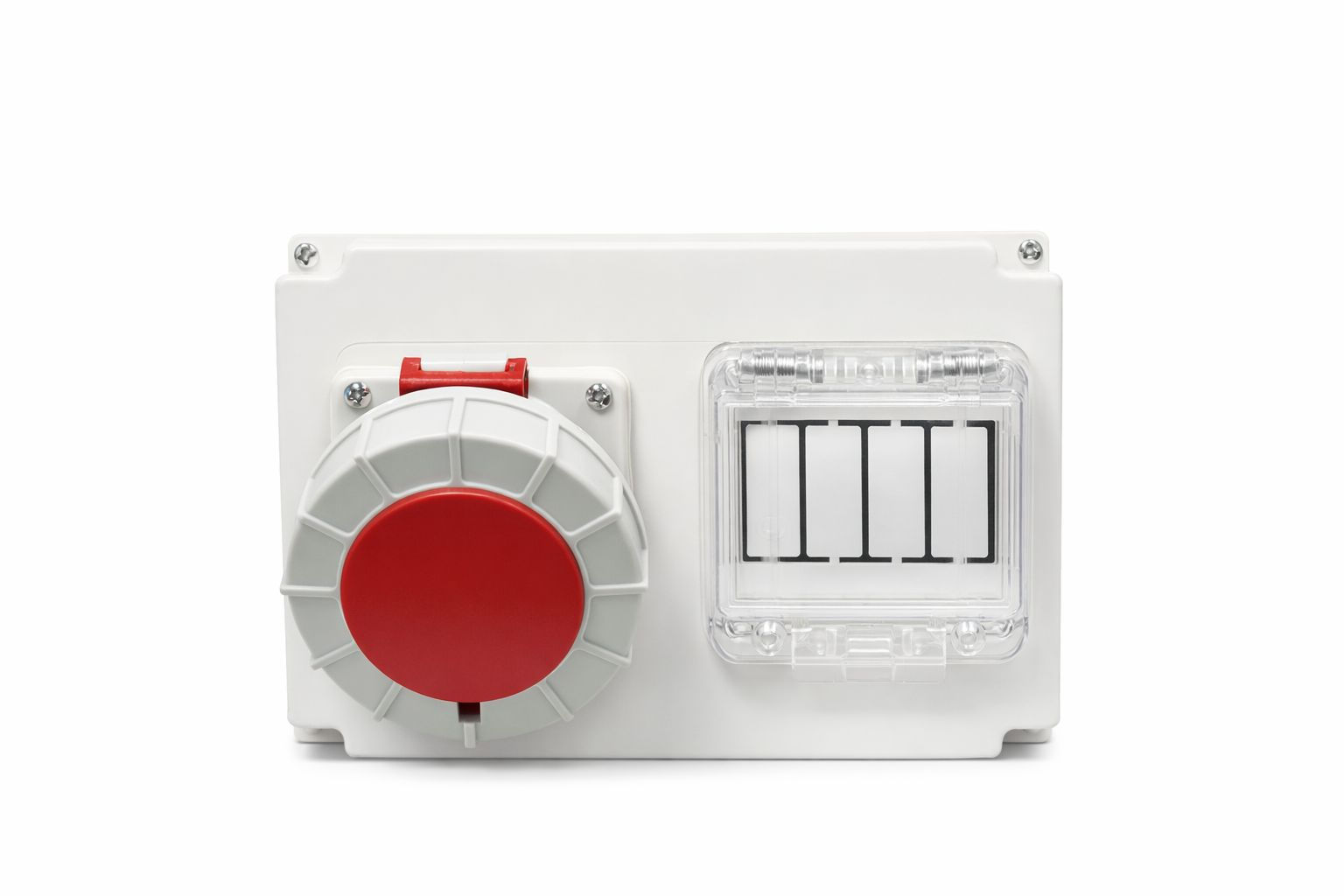 PLUG & SOCKET BOX (160X230X90MM) WITH 5PIN SOCKET IP67 32A