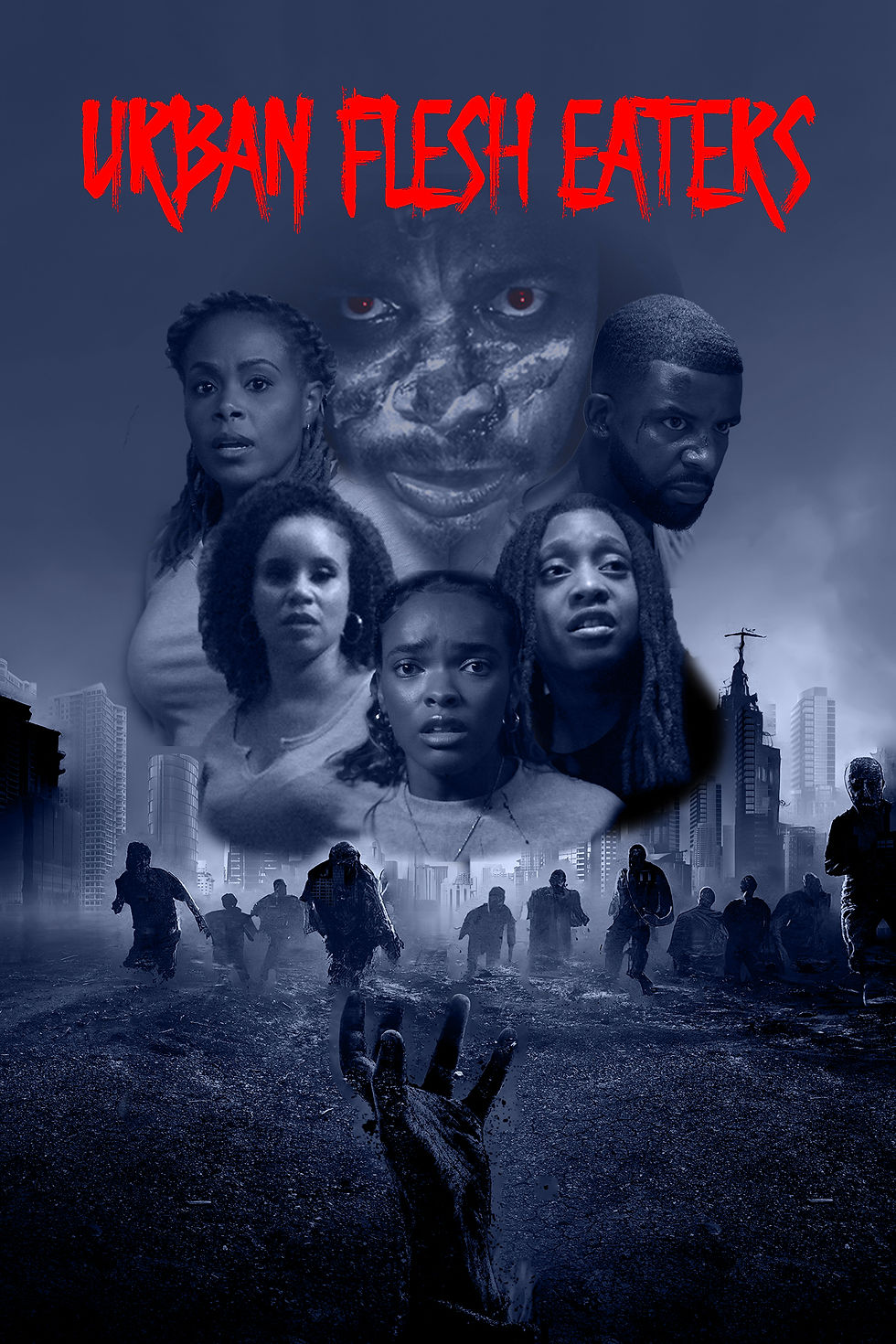 Official Urban Flesh Eaters Poster