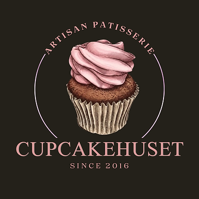 Cupcakehuset logo svart bakgrunn.png