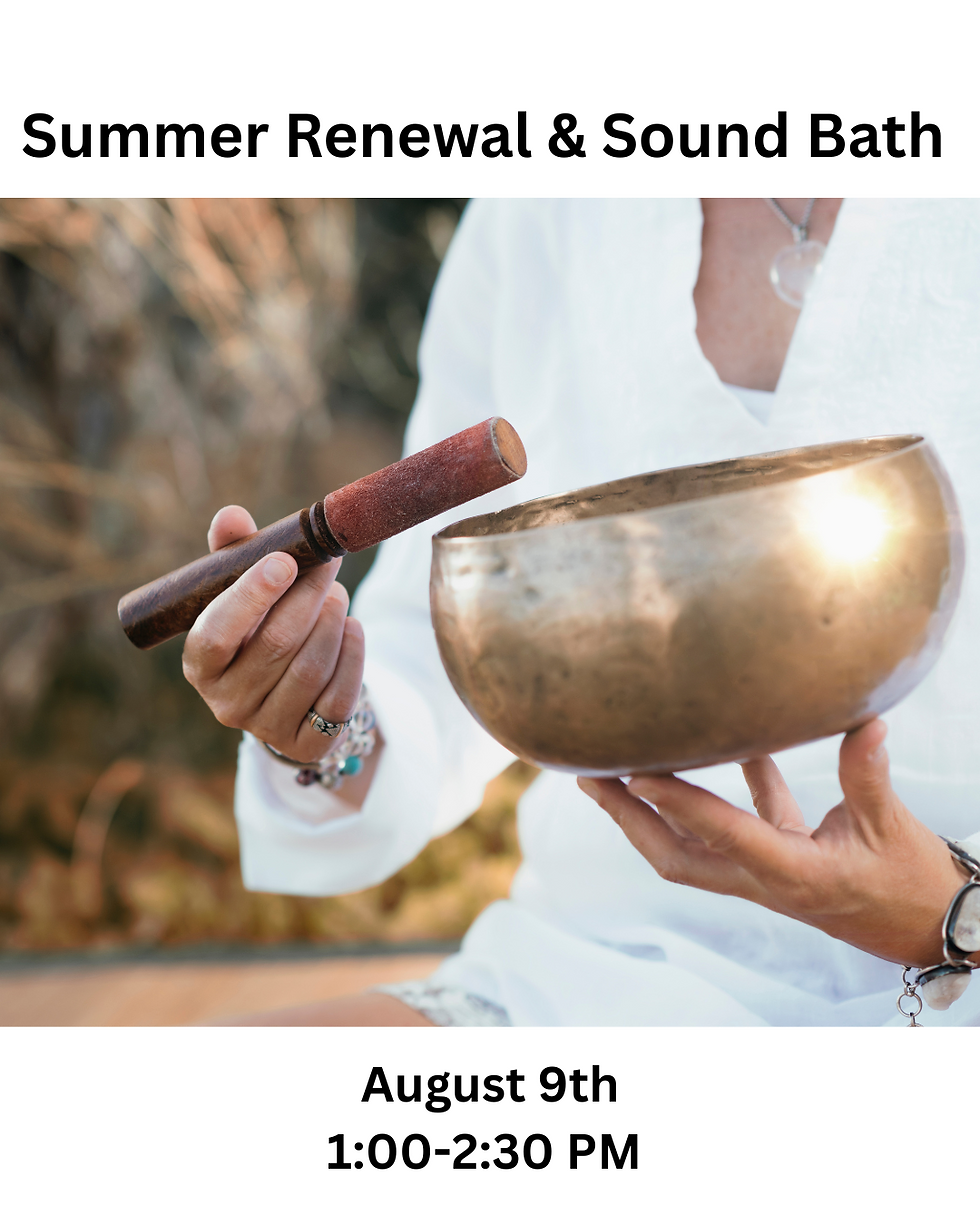 Summer Renewal & Sound Bath
