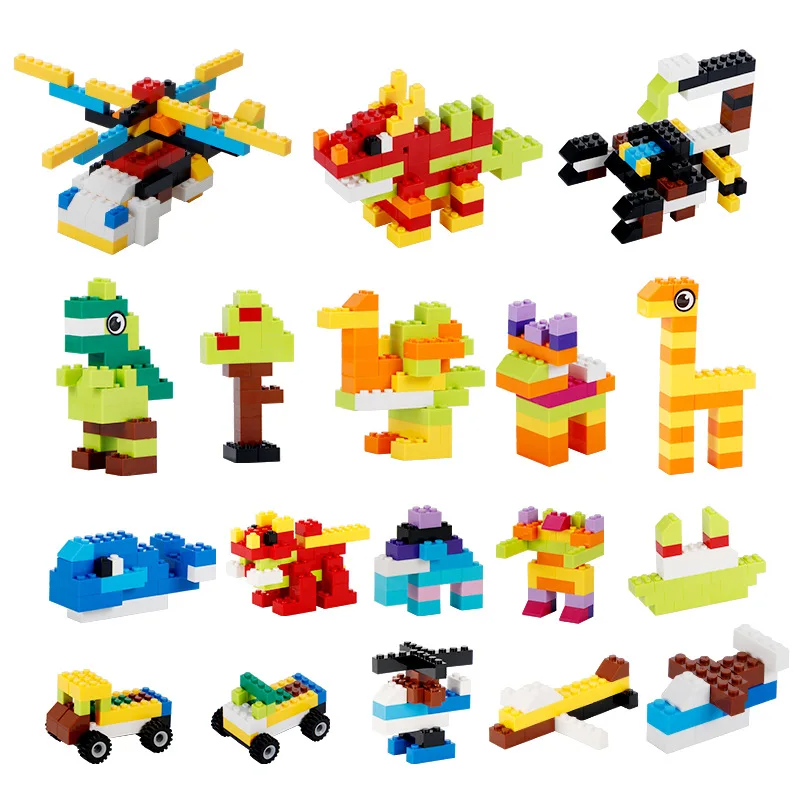 Thumbnail: Random DIY Creative Building Blocks Bulk Set Urban Classic Building Blocks Assem