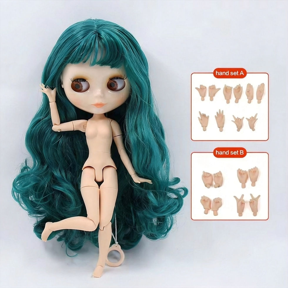 Thumbnail: ICY DBS 10th Anniv Blyth doll 30cm 1/6 BJD toy glossy/matter shiny face colorful