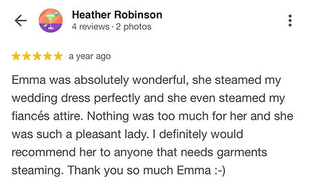Bridal Party Steaming Review