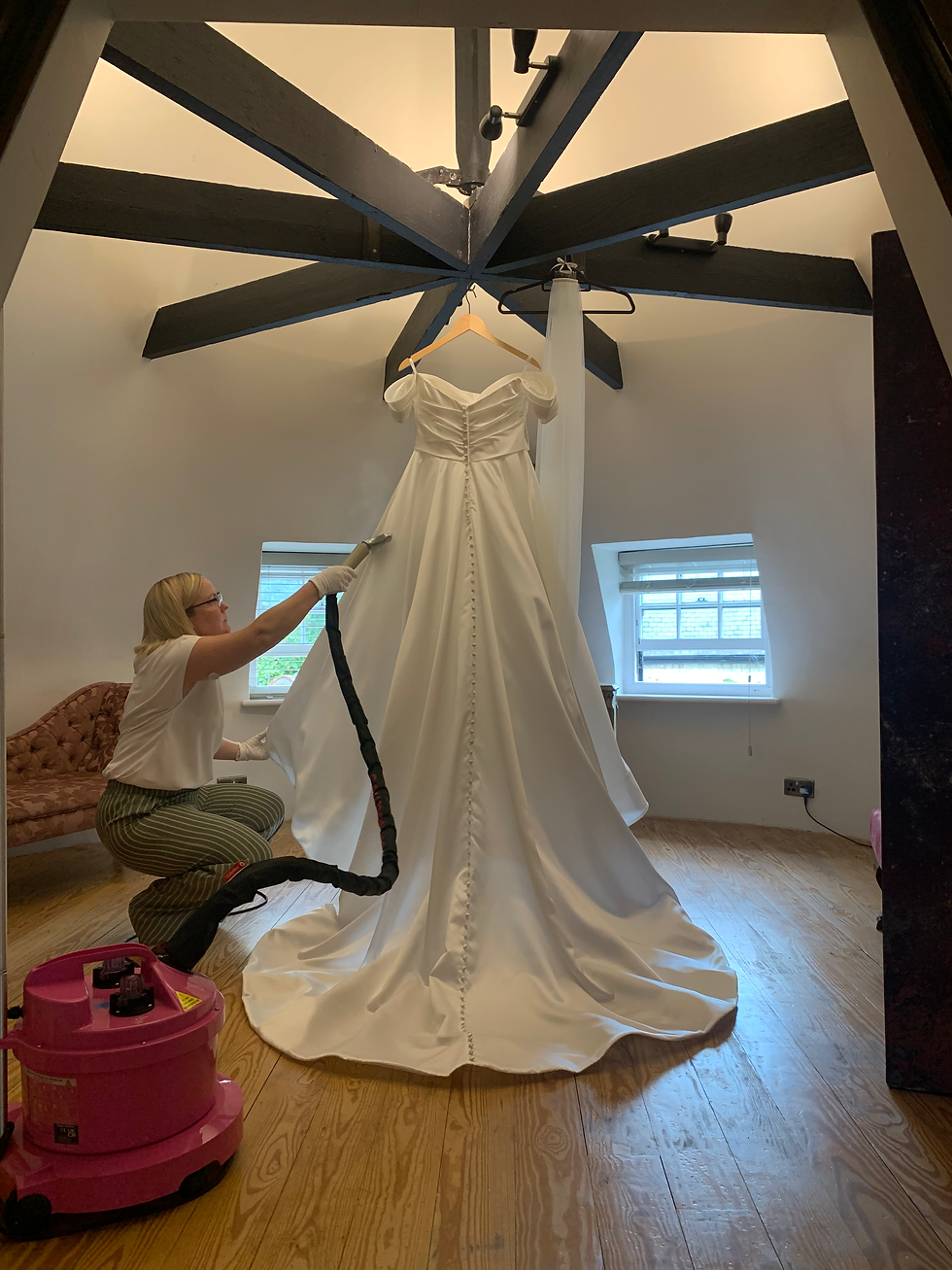 Wedding Dress Steaming in Bournemouth