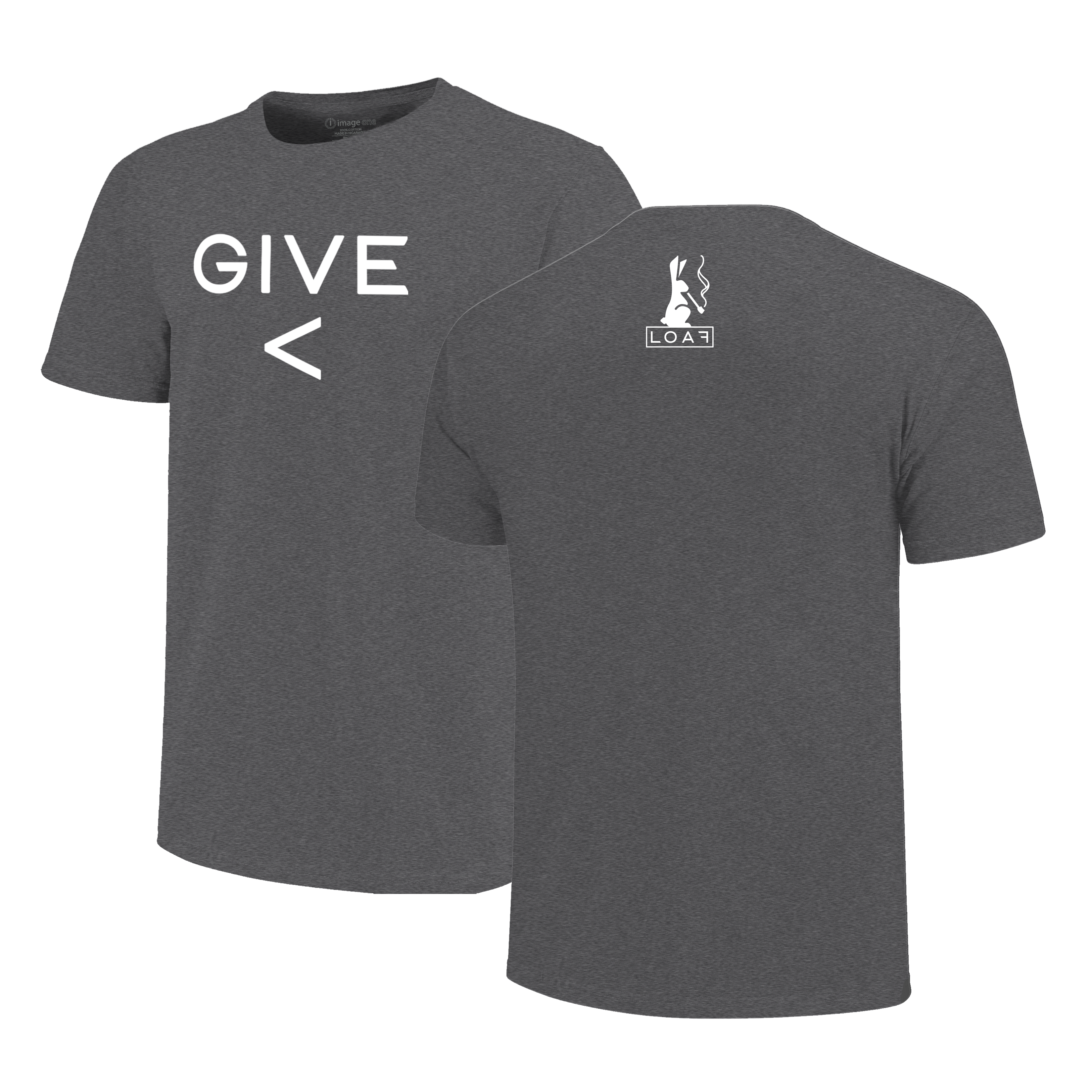 Give < Of A Fuck - Dark Gray