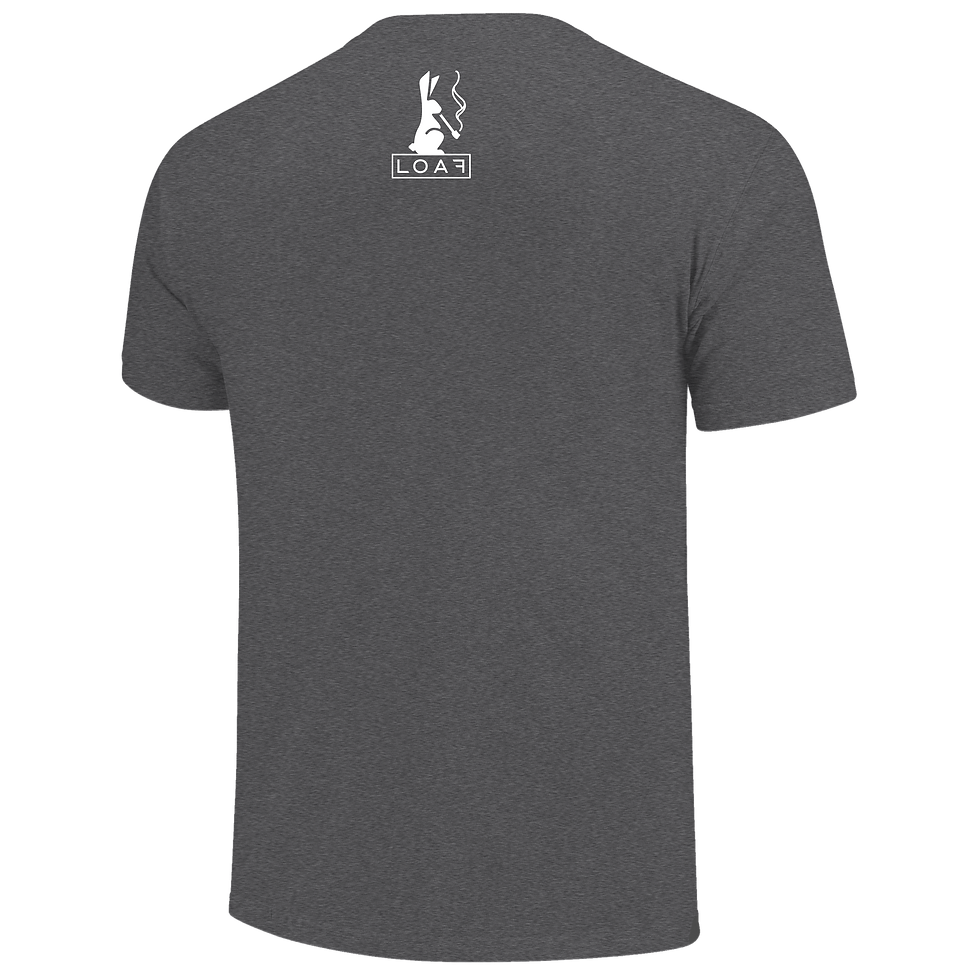 Thumbnail: LOAF White - w/small logo back - Dark Gray