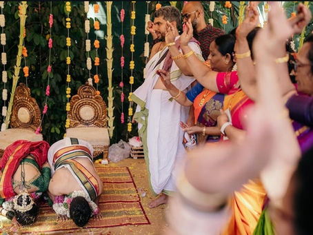 Outdoor wedding venue in Bangalore