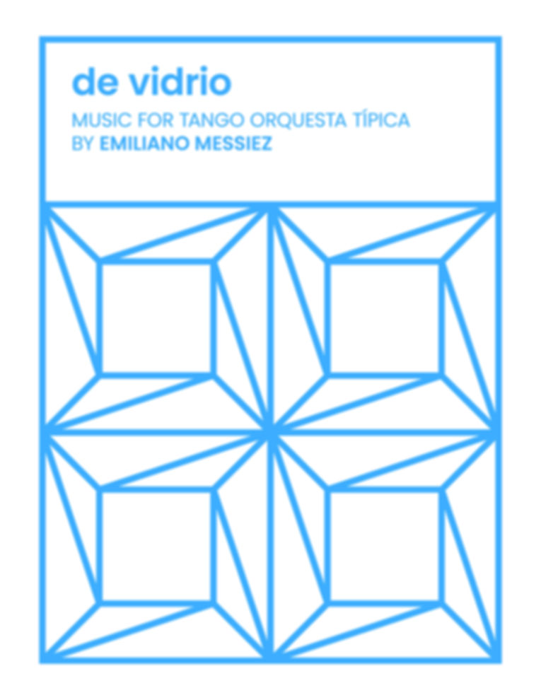 De Vidrio - Orquesta Típica (Score & Parts)