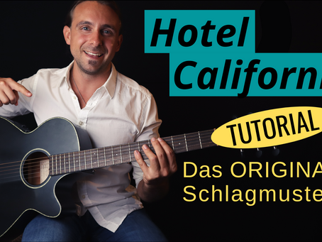 Hotel California - Grooviges Gitarren Tutorial + PDF