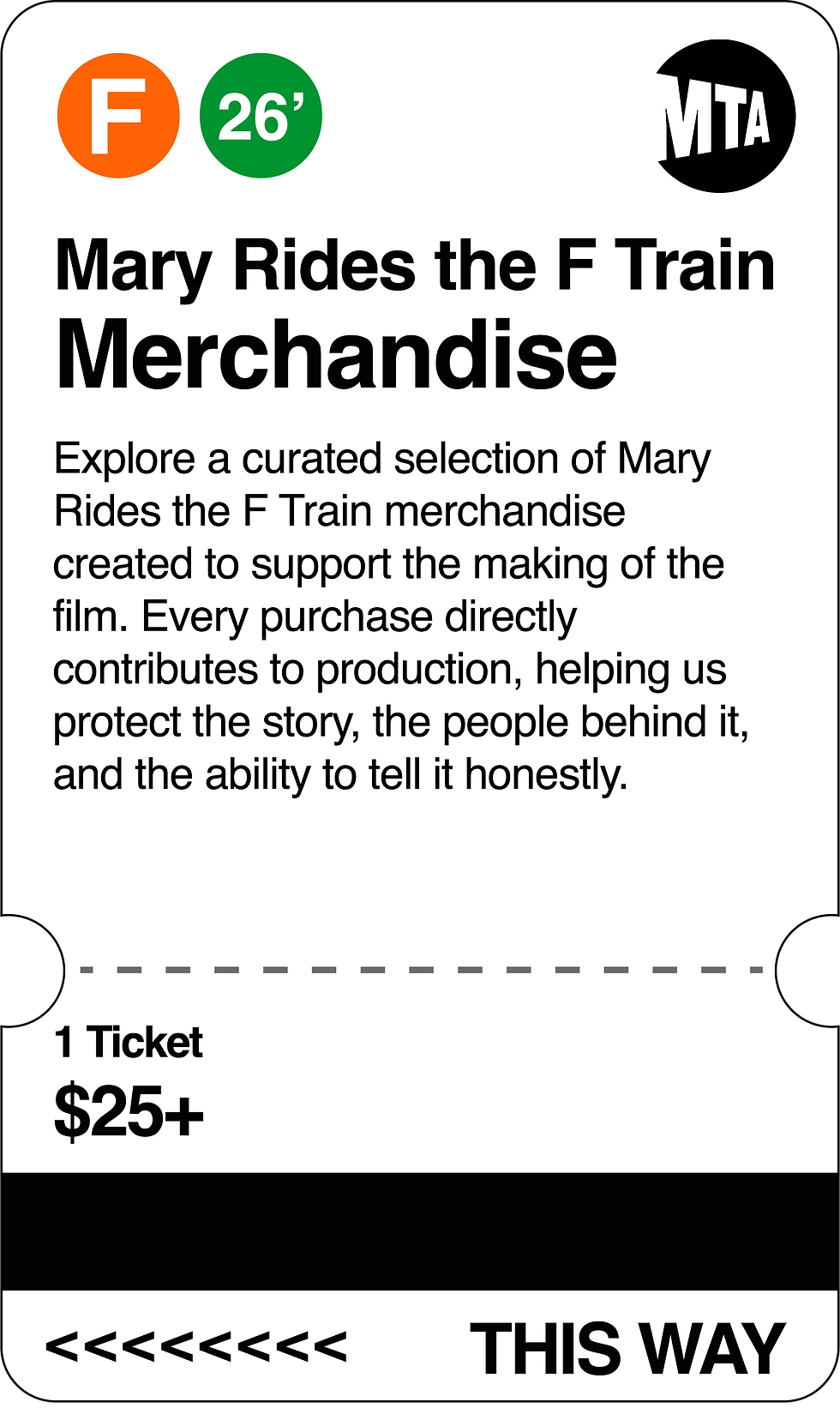 Mary Rides the F Train