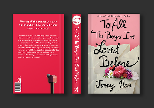 To All The Boys I've Loved Before re-design book jacket