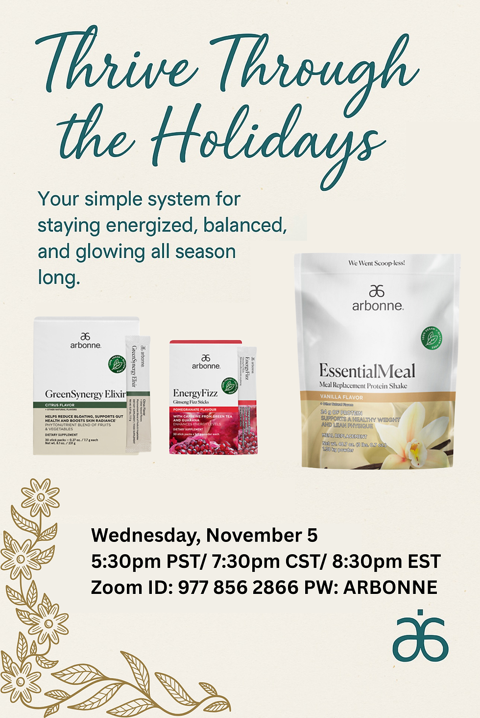 Thrive thru the Holidays