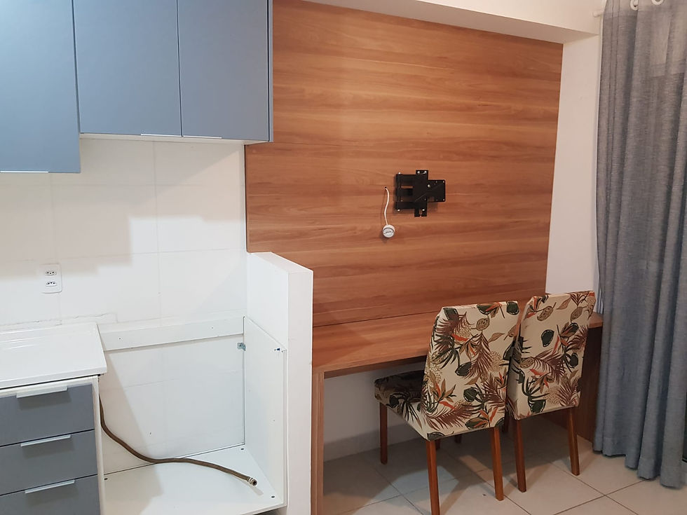 COZINHA E SALA INTEGRADA