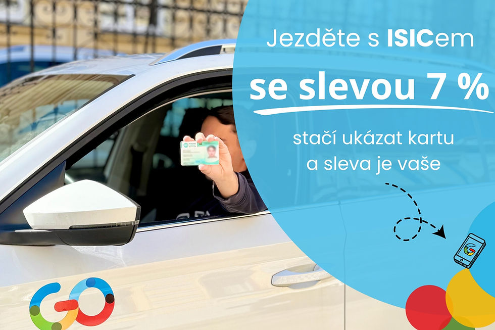 Studujete a máte ISIC? Jezděte levněji.