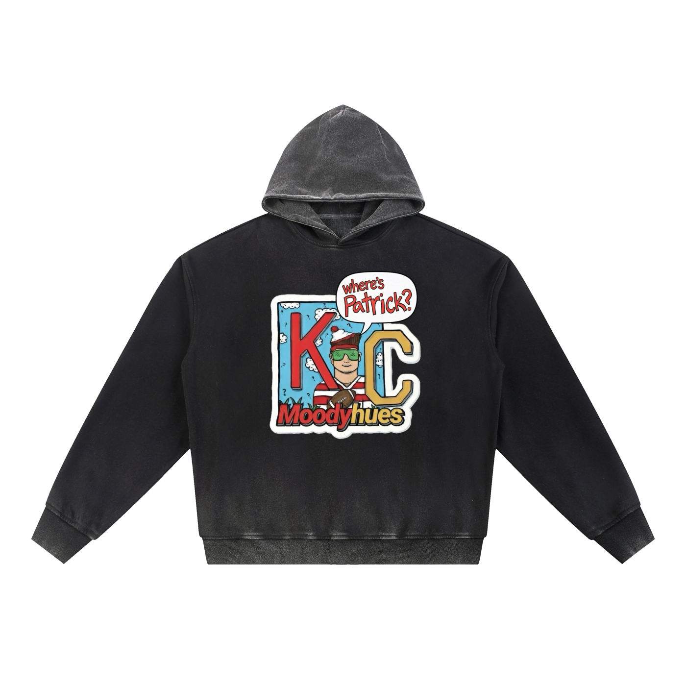 WP Vintage Washed Gradient Fleece Hoodie