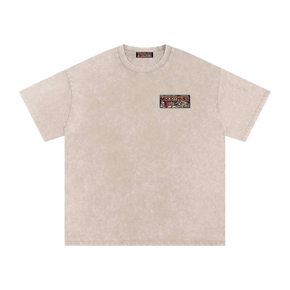 Thumbnail: KCN Snow Washed Oversized Cotton T-Shirt