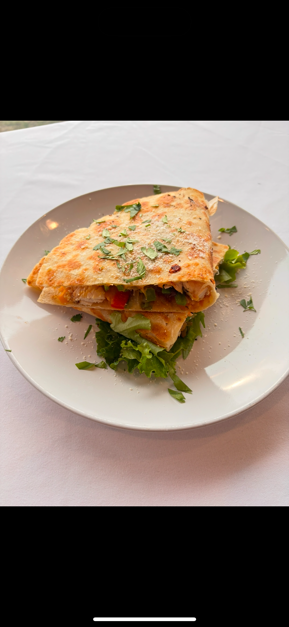 Chicken Fajita Quesadilla image