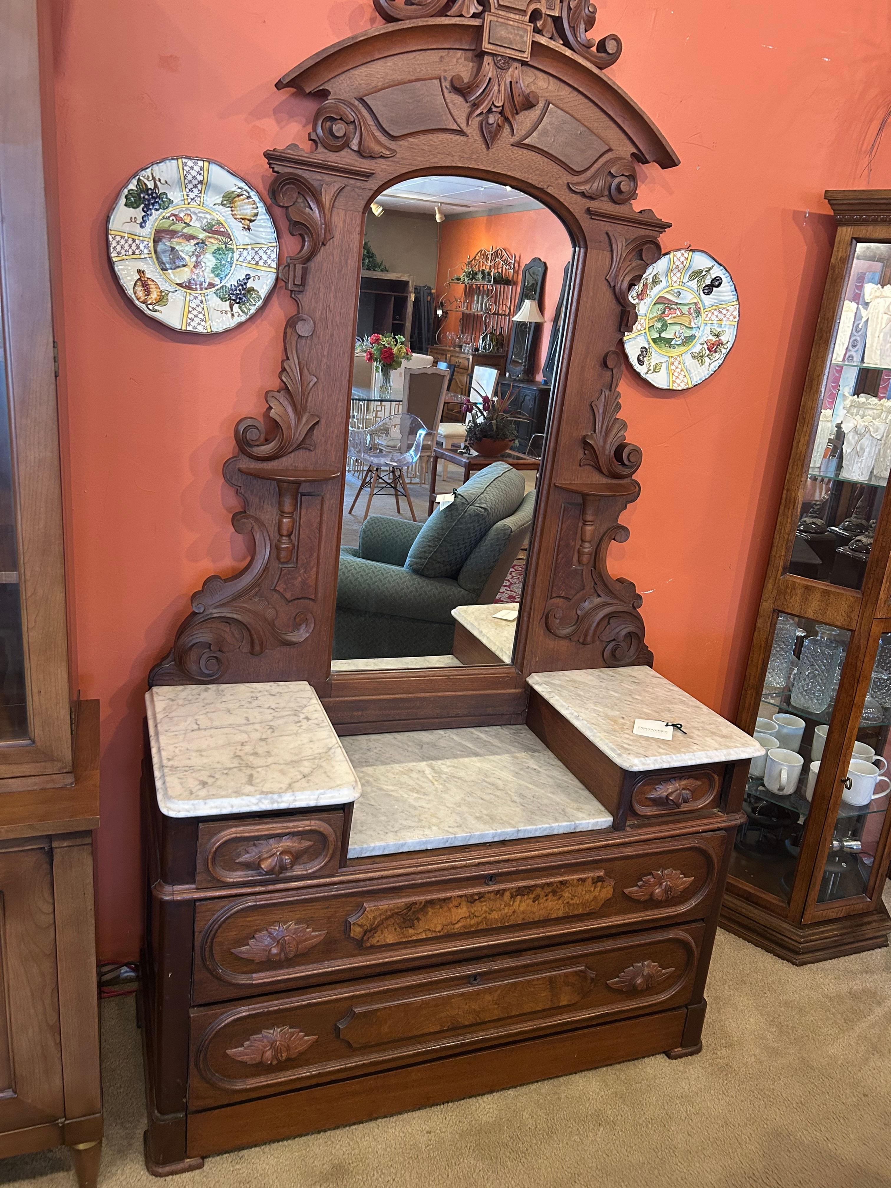 Antique Eastlake Vanity