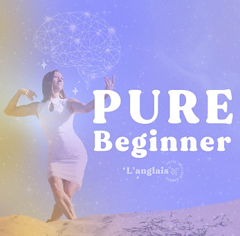 Formation intensive d'anglais pour femme francophone débutante PURE Beginner