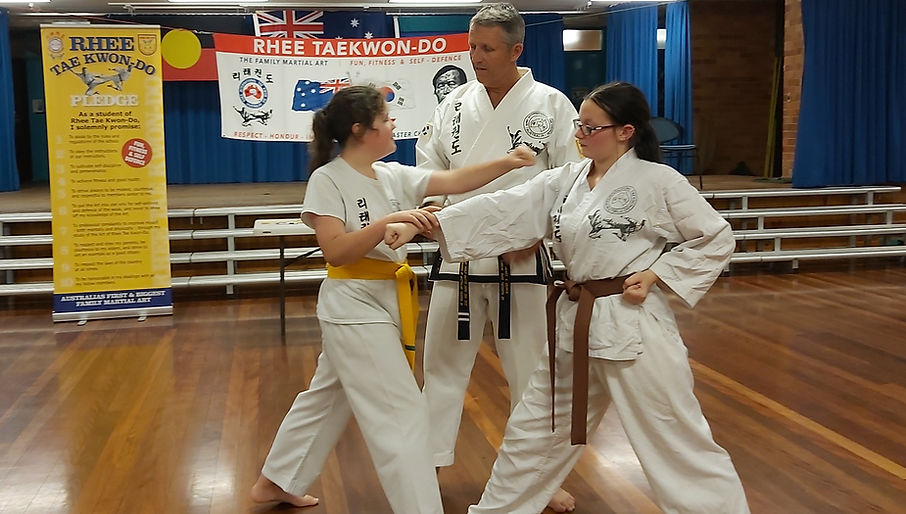 Rhee Tae Kwon-Do Combined Class Action Day Training
