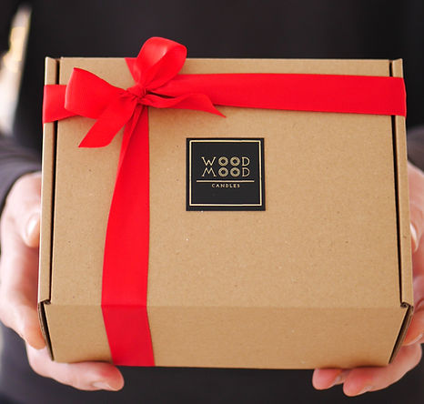 WOOD MOOD candles are perfect gift