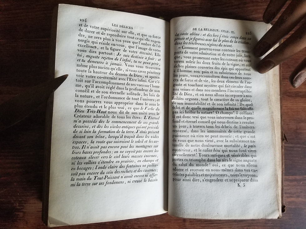Thumbnail: Antique book  "Les délices de la religion, ou le pouvoir de l'évangile pour nous