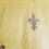 Miniature : French antique church procession banner IHS
