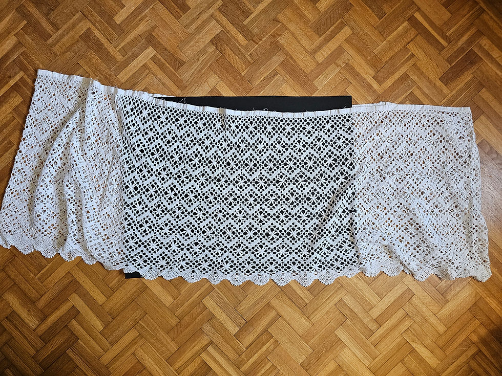 Miniature : Bas d'aube en crochet
