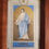 Thumbnail: French antique Virgin Mary engraving and Consecration souvenir in frame
