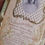 Miniature : French antique prayer card St Therese of Lisieux on her First Holy communion