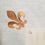 Miniature : French antique church procession banner Host Chalice