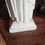 Miniature : French antique Mary Queen of Peace plaster statue by M Angeli for Bacci